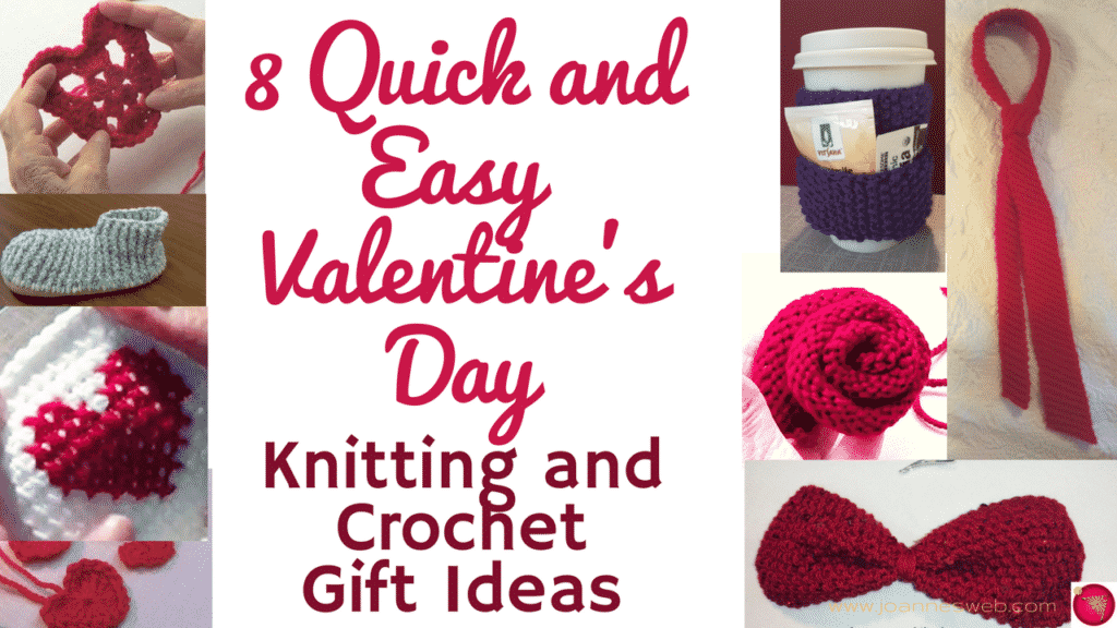 valentine's day crochet and knitting projects