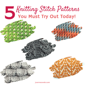 Knitting Stitch Patterns You Must Try