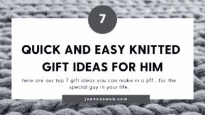 Knitting Gift Ideas for Men