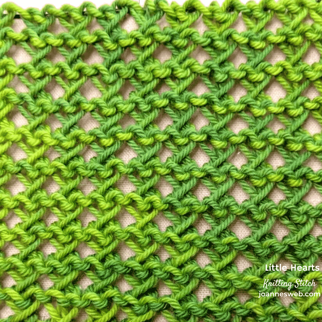 Little Hearts Knitting Pattern
