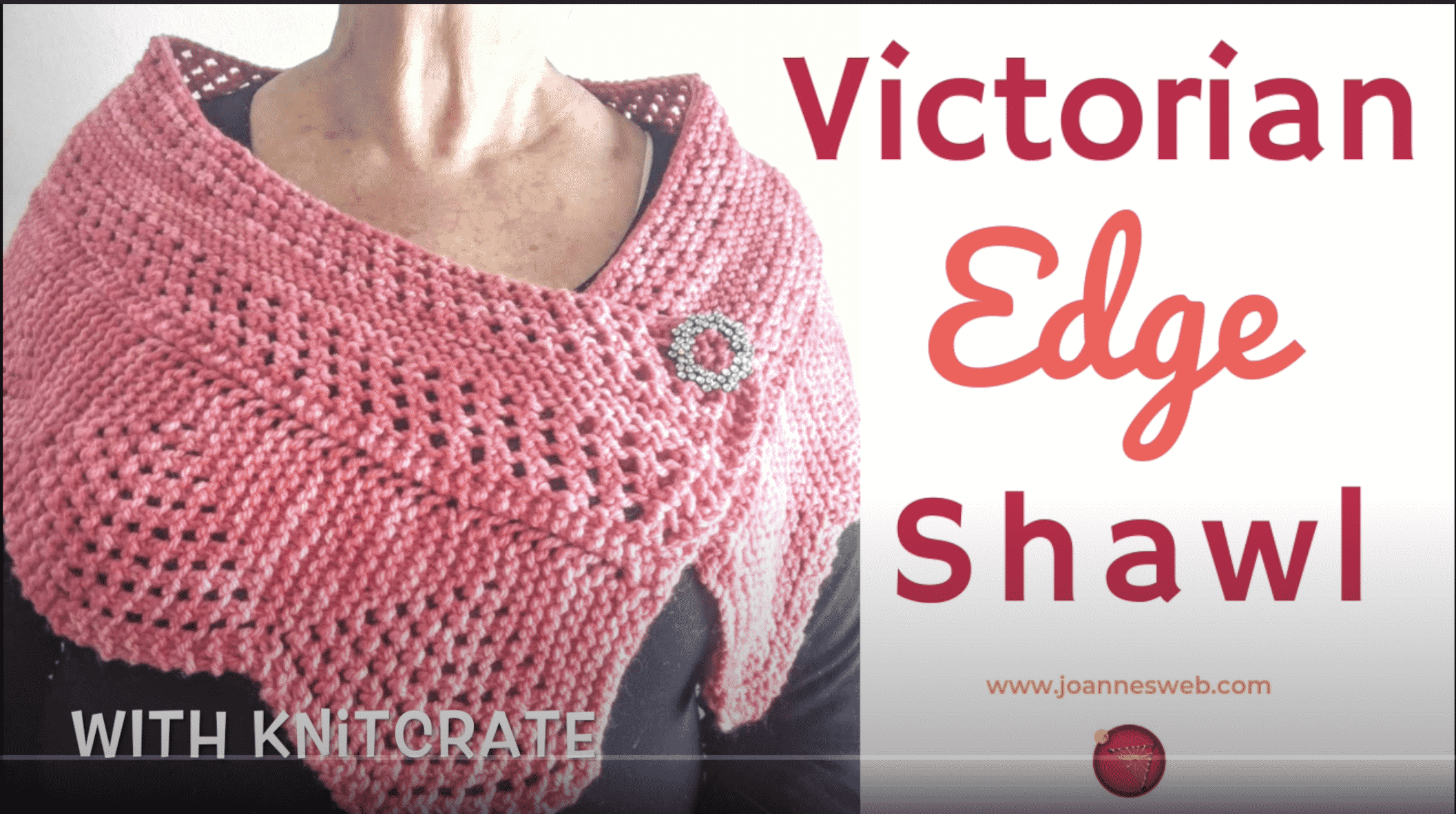 Victorian Edge Knitted Shawl