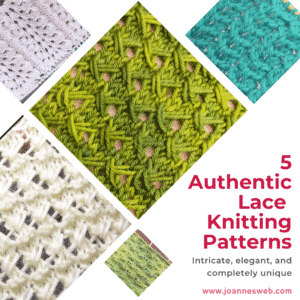 5 Authentic Lace Knitting Patterns