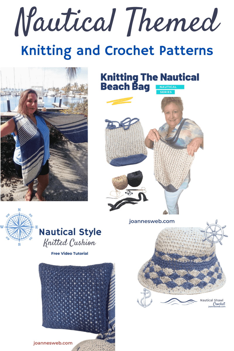 Nautical Themed Knitting and Crochet Patterns