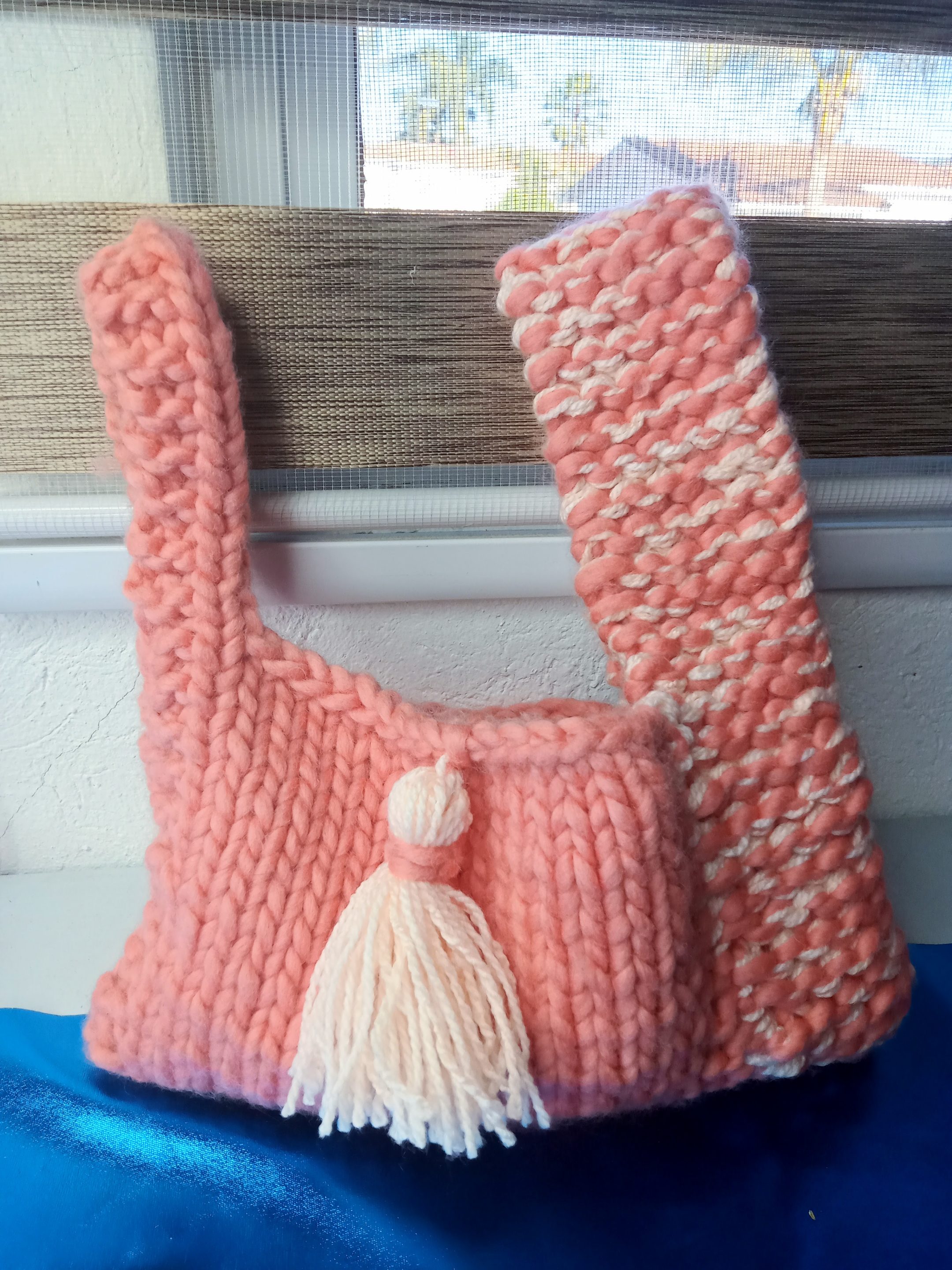 easy knitted handbag
